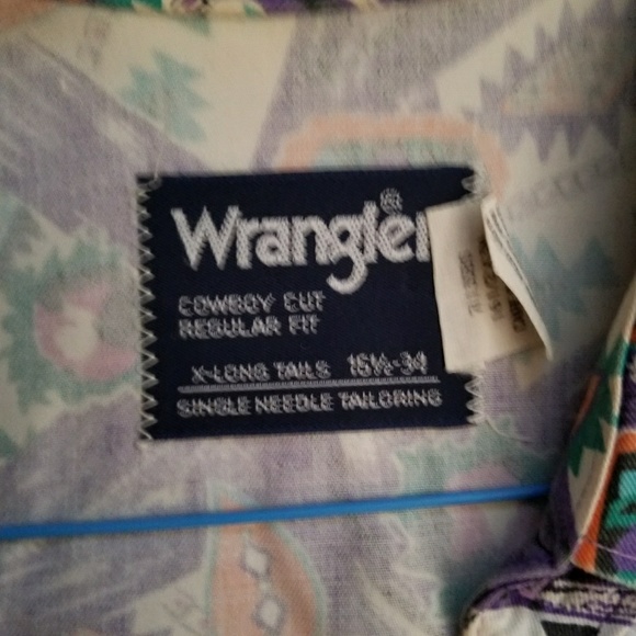 Lot of men's retro wrangler western shirts - Picture 6 of 8